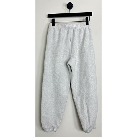 ARITZIA TNA SweatFleece Cozy Fleece Mega Fit Sweatpants in Heather Grey Size 2XS - Picture 7 of 10